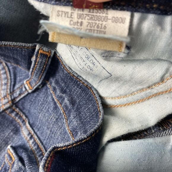 7 for all Mankind bootcut jeans u075d080u-080u Size 26 Nice Jeans 28X29 - Picture 4 of 11